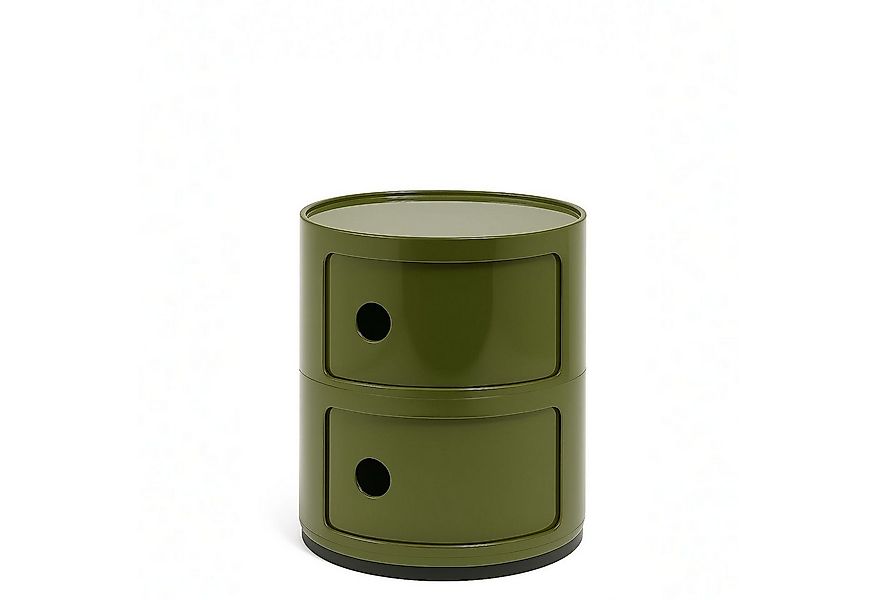 Kartell Container Componibili mit zwei Fächern Grün günstig online kaufen