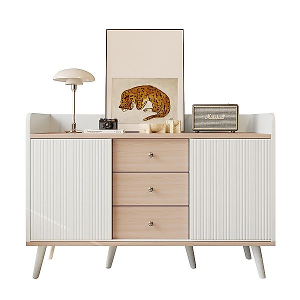 Merax Sideboard mit 3 Schubladen und günstig online kaufen