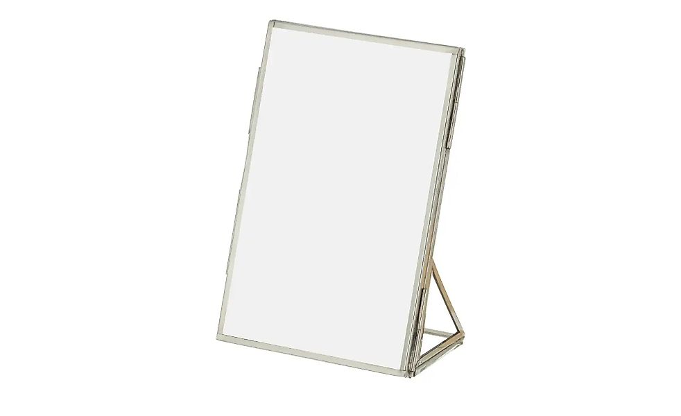 HOME STORY Bilderrahmen   ¦ silber ¦ Messing,Glas ¦ Maße (cm): B: 6 H: 15 A günstig online kaufen