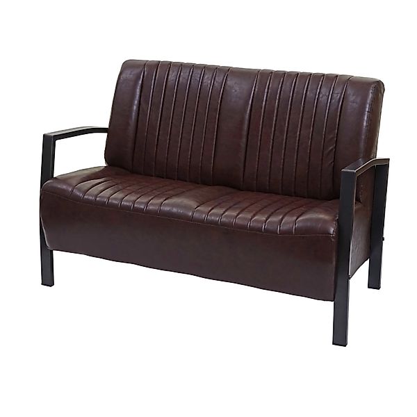 MCW 2er Sofa H10 Vintage Braun günstig online kaufen