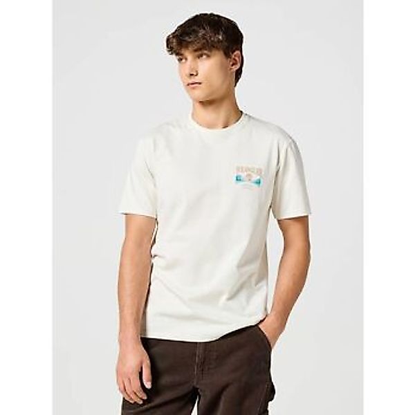 Wrangler  T-Shirts & Poloshirts 112357261-WHITE günstig online kaufen