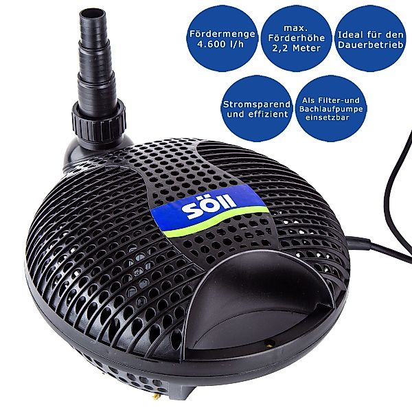 SÖLL Teichpumpe 4600 günstig online kaufen