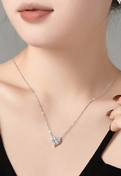 BRELLATO Herzkette Glanz Herz-Anhänger Geschenk-Idee Frau günstig online kaufen