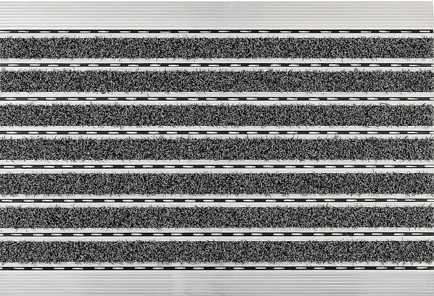 ASTRA Fußmatte "Scraper" rechteckig 10 mm Höhe Schmutzfangmatte, mit Alumin günstig online kaufen