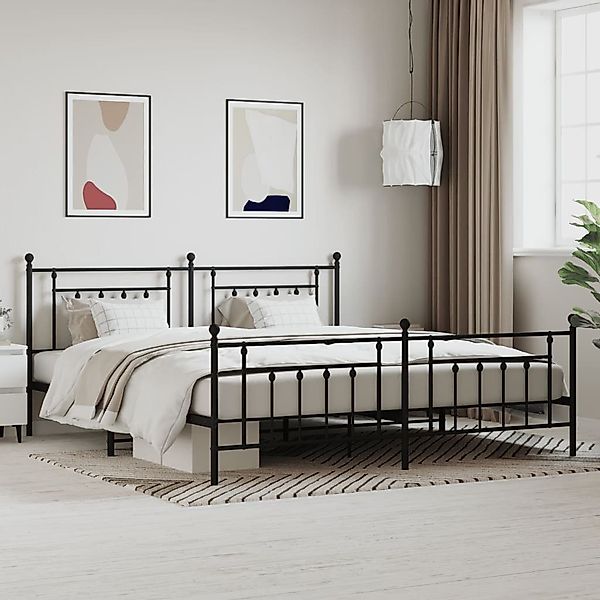 furnicato Bettgestell mit Kopf- und Fußteil günstig online kaufen