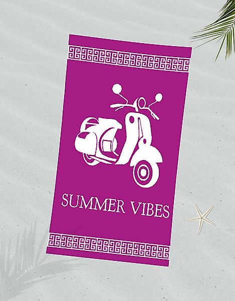 Traumschloss Strandtuch Sommer, Velours (1-St), Liegetuch günstig online kaufen