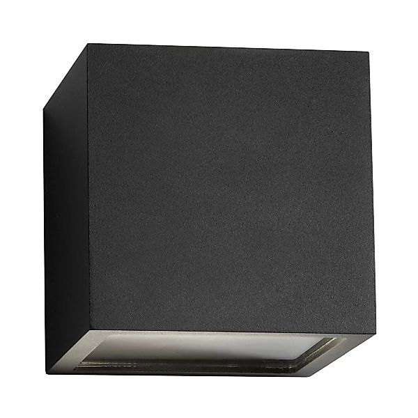 Light-Point - Cube Down LED Wandleuchte/ Außenleuchte - schwarz/LxBxH 10x10 günstig online kaufen
