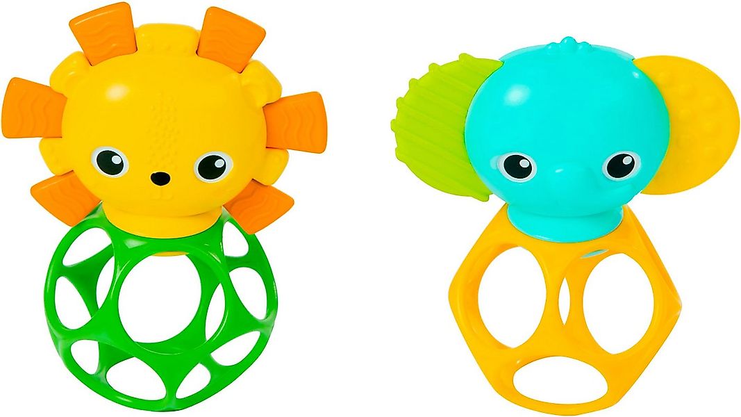 Bright Starts Greifspielzeug Soother Pals Easy-Grasp Teether Toys günstig online kaufen