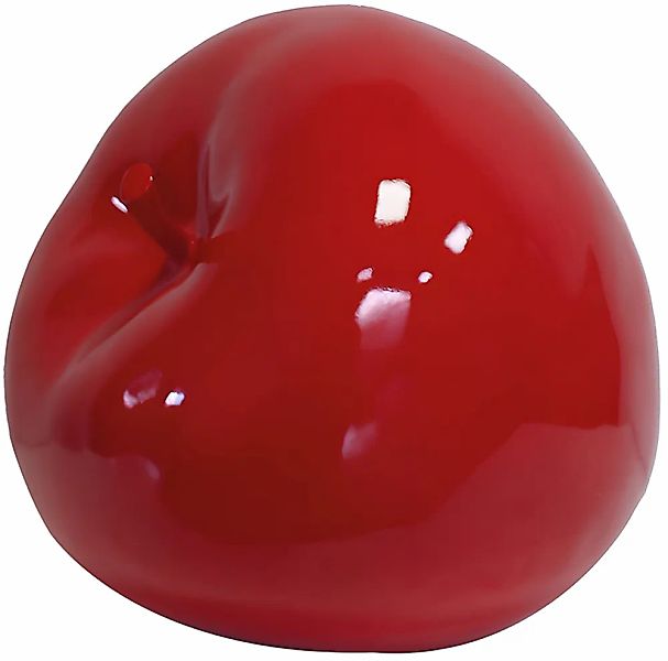GILDE Dekoobjekt "Skulptur Apple rot H. 36 cm" günstig online kaufen