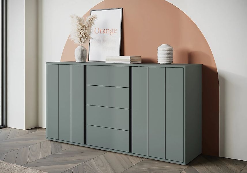 Home affaire Sideboard "VEDDEL" Breite ca.155 günstig online kaufen
