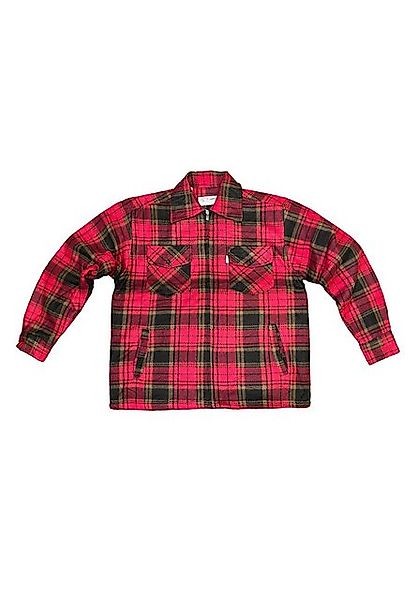 Egomaxx Blouson Thermohemd Holzfäller Gefütterte Kariert Flanell (1-St) günstig online kaufen