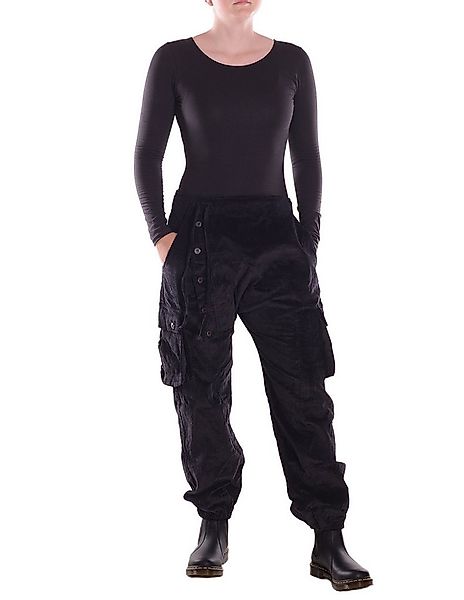 Vishes Cordhose Vishes Cordhose Haremshose warm mit Band und Knöpfe Ethno, günstig online kaufen