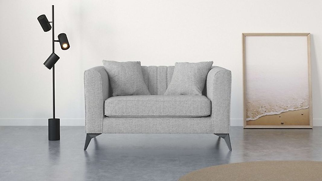 Home affaire Loveseat »MATTHEW Loungesessel, Maße B/T/H: 130/86/74 cm« incl günstig online kaufen