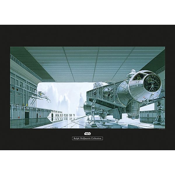 Komar Bild "Star Wars Classic RMQ Hangar Shuttle" Star Wars 1 Stk. tlg. Wan günstig online kaufen
