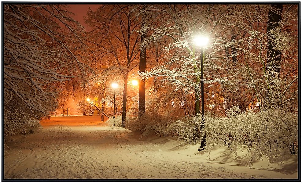 Papermoon Infrarotheizung »Park im Winter«, sehr angenehme Strahlungswärme günstig online kaufen