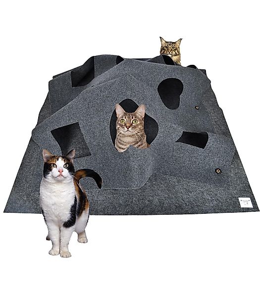 RWEUOQ Tier-Intelligenzspielzeug Katzenspielzeug Katzenteppich Kratzmatte i günstig online kaufen