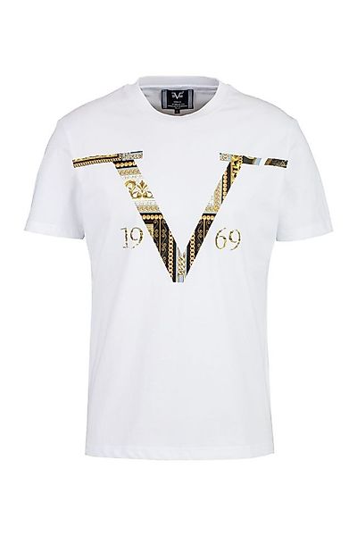 19V69 ITALIA T-Shirt - Baroque R-Neck T-Shirt günstig online kaufen