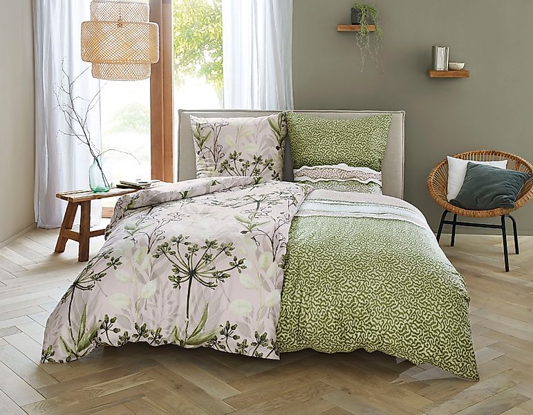 Kleine Wolke Bettwäsche "Marea" 2 Stk. tlg. mit Streifen günstig online kaufen