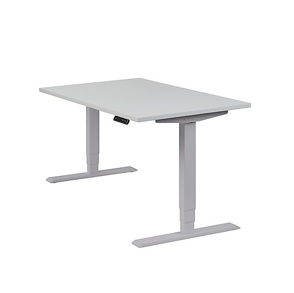 boho office® Schreibtisch Homedesk, Silber elektrisch günstig online kaufen