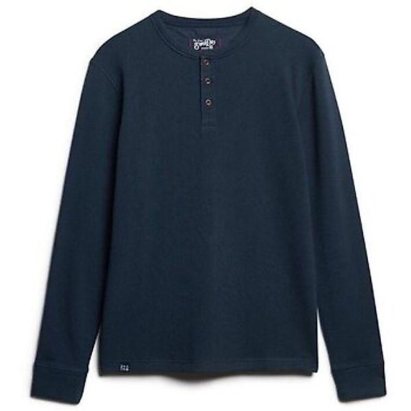 Superdry  Langarmshirt Sweatshirt à col tunisien  The Merchant Store günstig online kaufen