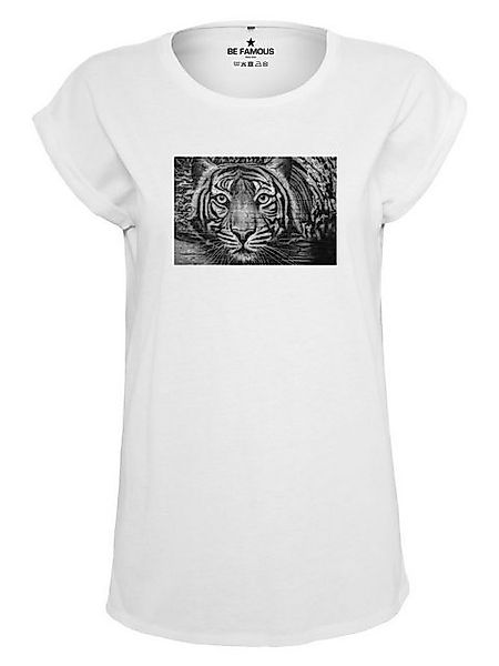 Be Famous Print-Shirt Classic Roll Up streettigpho (1-tlg) günstig online kaufen