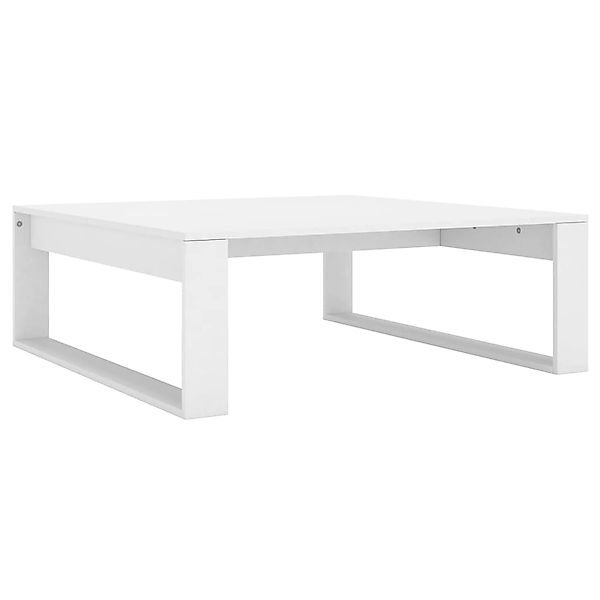 vidaXL Couchtisch Weiß 100x100x35 cm Holzwerkstoff 808630 günstig online kaufen