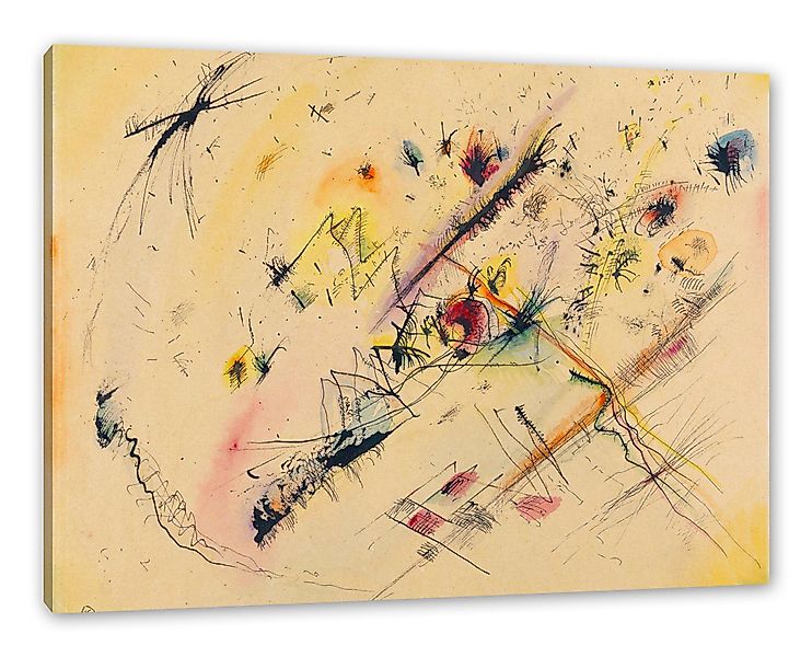 Pixxprint Leinwandbild Wassily Kandinsky - Helles günstig online kaufen