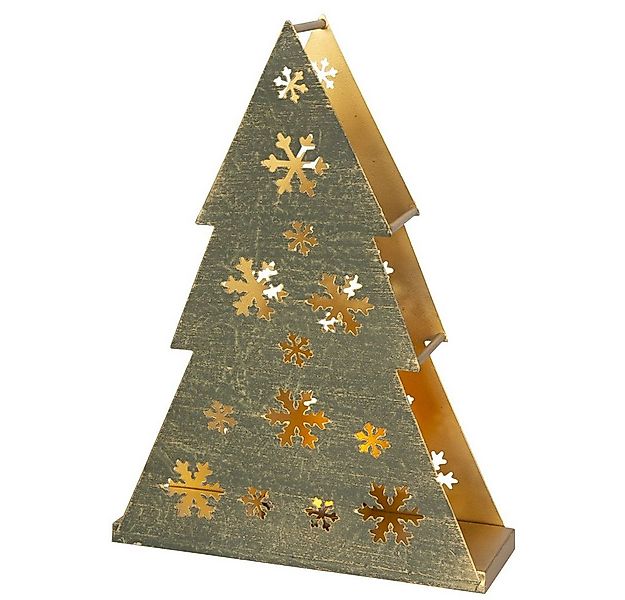 MICA Teelichthalter Teelichthalter Baum kupfer - ca. 18 x 5 x 26 cm günstig online kaufen