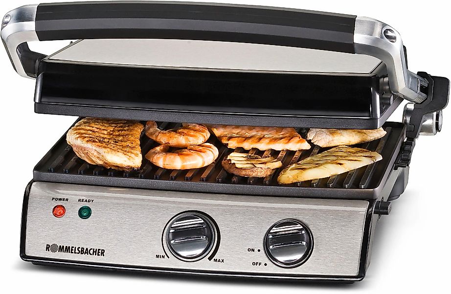 Rommelsbacher Kontaktgrill "KG 2020", 2000 W günstig online kaufen