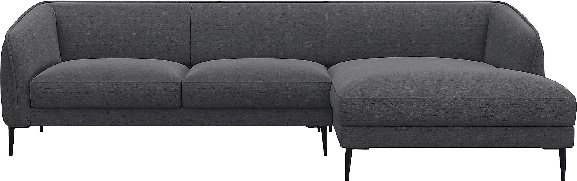 FLEXLUX Ecksofa »Belle Designsofa, L-Form, B/T 288/149 cm«, Skandinavisches günstig online kaufen