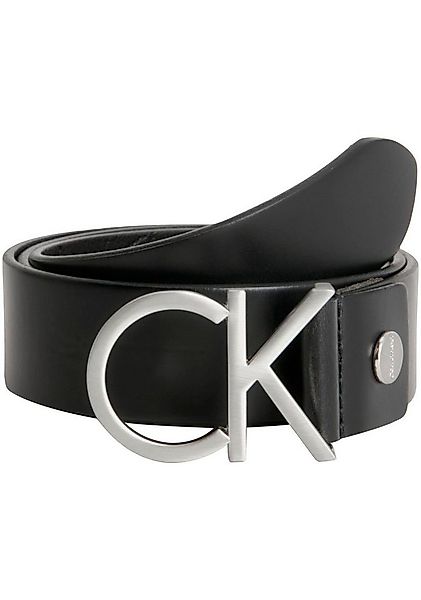 Calvin Klein Ledergürtel CK ADJ.LOGO BELT 3.5CM günstig online kaufen