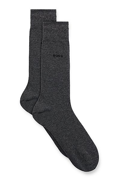 BOSS Businesssocken "2P RS Uni CC", (Packung, 2 Paar, 2er), mit Markenlogo günstig online kaufen