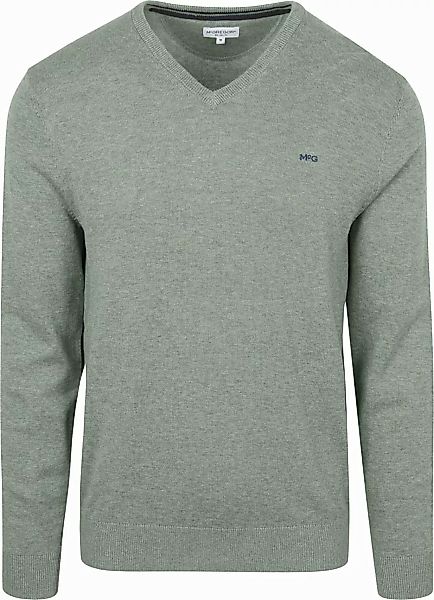 McGregor Pullover V-Ausschnitt Hellgrün - Größe 3XL günstig online kaufen