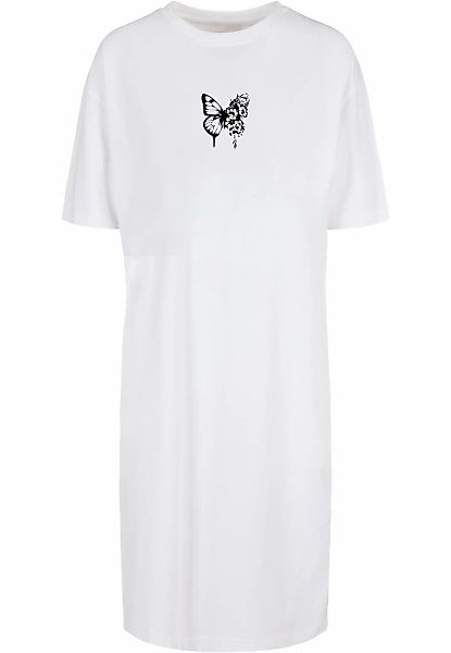 Merchcode Shirtkleid "Merchcode Damen Ladies Flowers Bloom Oversized Slit T günstig online kaufen