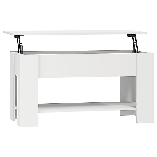 vidaXL Couchtisch Couchtisch Weiß 101x49x52 cm günstig online kaufen