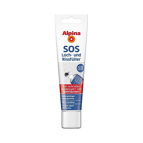 Alpina Spachtelmasse Alpina Loch-und Rissfüller SOS 100 ml günstig online kaufen