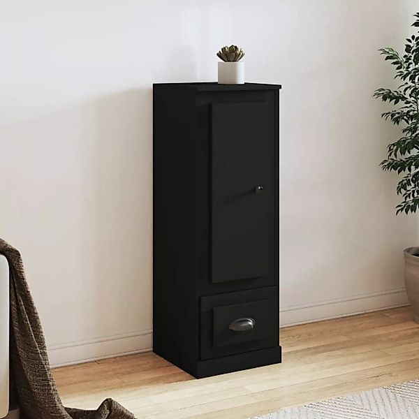 vidaXL Highboard Highboard Schwarz 36x35,5x103,5 cm günstig online kaufen