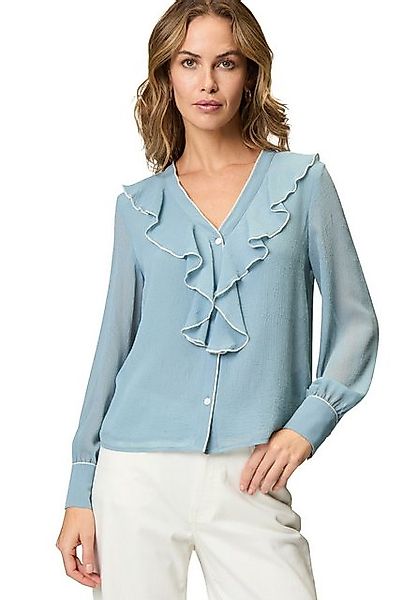 Zero Chiffonbluse "zero Chiffonbluse mit Blätterdruck" günstig online kaufen