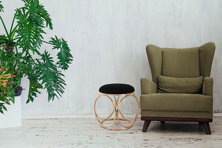 Kayoom Sitzhocker "Hocker Whitney 325,Hocker mit offenem Design, Gestell au günstig online kaufen