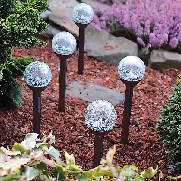 Think@Pets Gartenleuchte "BALLS" LED-Board Set, 5 Stück günstig online kaufen