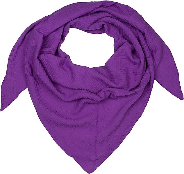 styleBREAKER Dreieckstuch Musselin Dreiecktuch Einfarbig, (1-St) günstig online kaufen