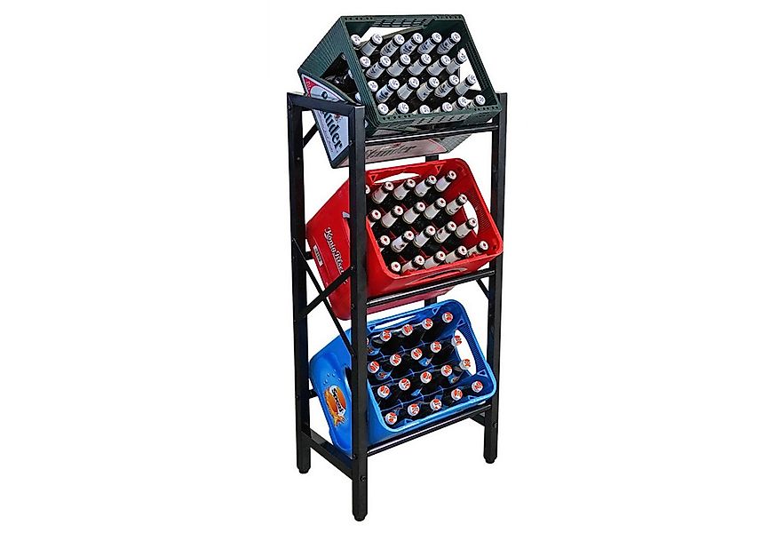 PROREGAL® Flaschenregal Getränkekistenregal Kastenregal Kistenregal KÖNIGSS günstig online kaufen