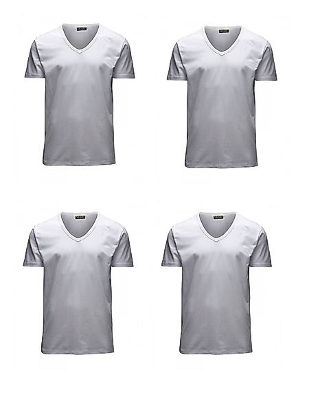 Jack & Jones T-Shirt 4er Pack günstig online kaufen