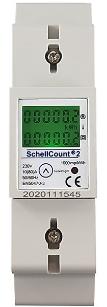 Schellcount Wechselstromzähler Zähler 80A 1000imp./kWh mit günstig online kaufen