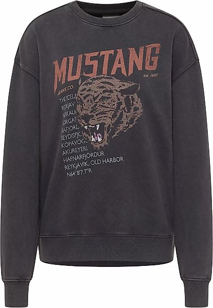 MUSTANG Sweatshirt "Style Salida", mit Frontprint günstig online kaufen