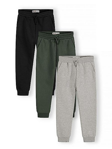 MINOTI Trainingshose 3er-Pack von Sweathose mit Bündchen und Kordelzug (9m- günstig online kaufen