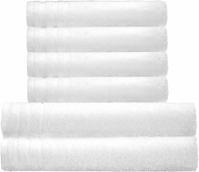 Kleine Wolke Handtuch Set »Royal, 6 Stück (4x Handtücher 50/100 cm + 2x Dus günstig online kaufen