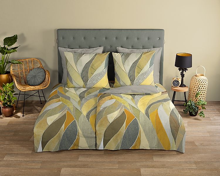 good morning Wendebettwäsche »Yellowst« 2 Stk. tlg. 100% Baumwolle, Renforc günstig online kaufen