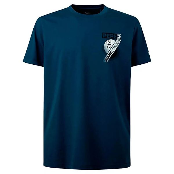 Pepe Jeans Rico Kurzärmeliges T-shirt S Scout Blue günstig online kaufen