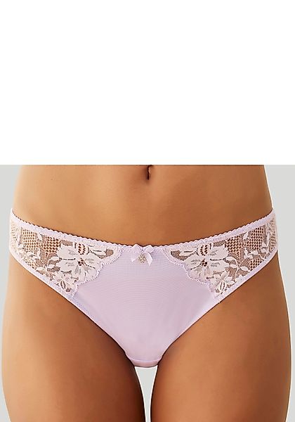 LASCANA Tanga aus floraler Spitze in günstig online kaufen